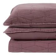 JG DE COLCHA 3 PÇS BRUTALIST CASAL/Q - RUBY MOCHA - Foto 2