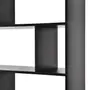 ESTANTE/DIVISÓRIA 80 CM X 2,12 M BLOCK - PRETO - Foto 7