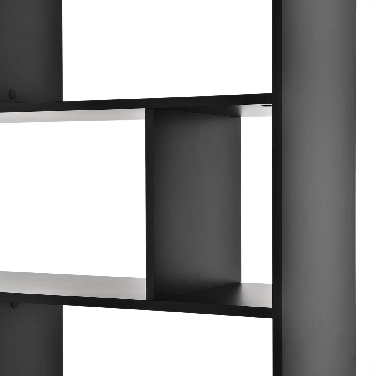 ESTANTE/DIVISÓRIA 80 CM X 2,12 M BLOCK - PRETO - Foto 7