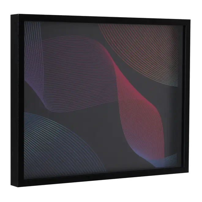 QUADRO 50 CM X 40 CM BEAT - PRETO/CORES CALEIDOCOLOR - Foto 2