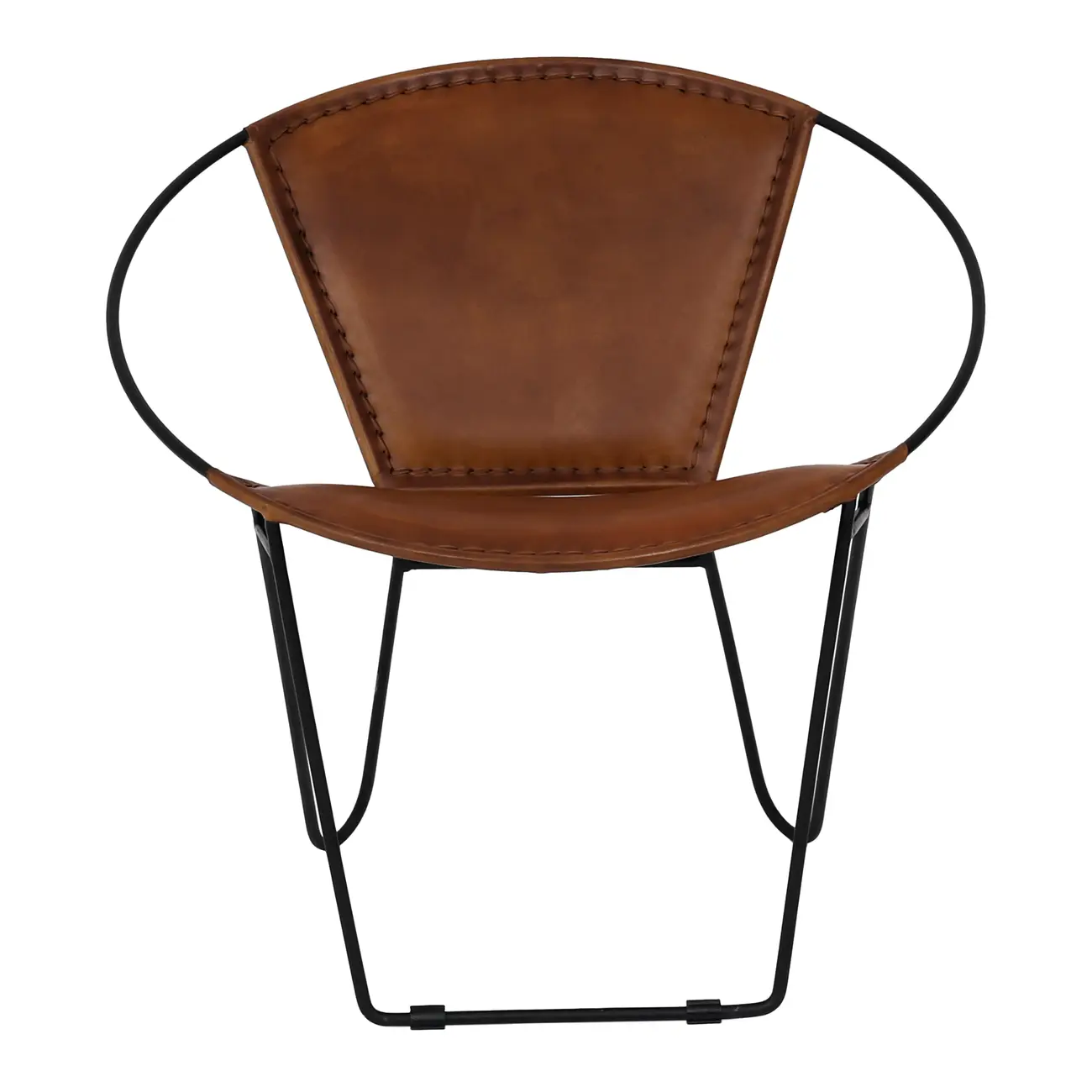POLTRONA OLD JONES - PRETO/NOZES - Foto 2