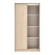 ARMÁRIO PARA ESCRITÓRIO ALTO 2 PORTAS START UP - NEW OAK/BRANCO - Foto 4