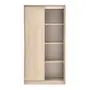 ARMÁRIO PARA ESCRITÓRIO ALTO 2 PORTAS START UP - NEW OAK/BRANCO - Foto 4
