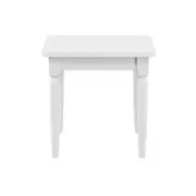 MESA INFANTIL 68 CM X 52 CM COUNTRY - BRANCO - Foto 3