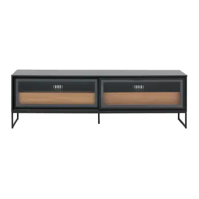 RACK 2 PORTAS DE CORRER/2 GAVETAS 1,80 M X 45 CM STREET