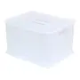 CAIXA 22 CM X 38 CM X 31 CM GREAT - BRANCO TRANSLUCIDO - Foto 3