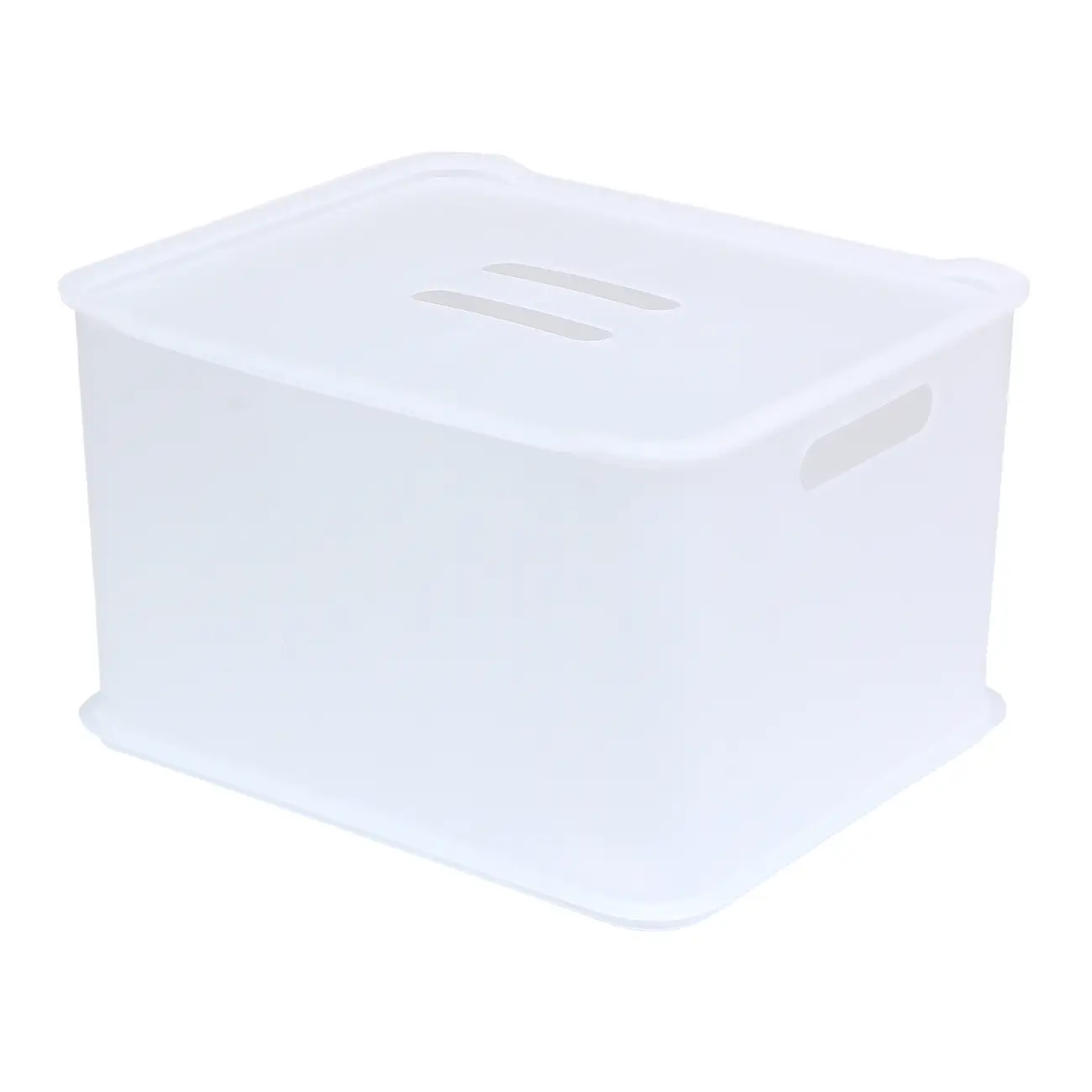 CAIXA 22 CM X 38 CM X 31 CM GREAT - BRANCO TRANSLUCIDO - Foto 3