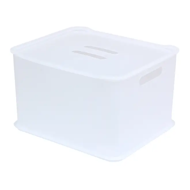 CAIXA 22 CM X 38 CM X 31 CM GREAT - BRANCO TRANSLUCIDO - Foto 3