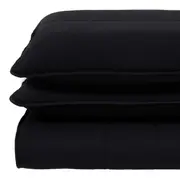 JG DE COLCHA 3 PÇS QUADRAN CS/QUEEN - PRETO - Foto 7
