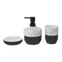 KIT BANCADA 3 PEÇAS DOWA - BRANCO/PRETO - Foto 2