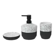 KIT BANCADA 3 PEÇAS DOWA - BRANCO/PRETO - Foto 2