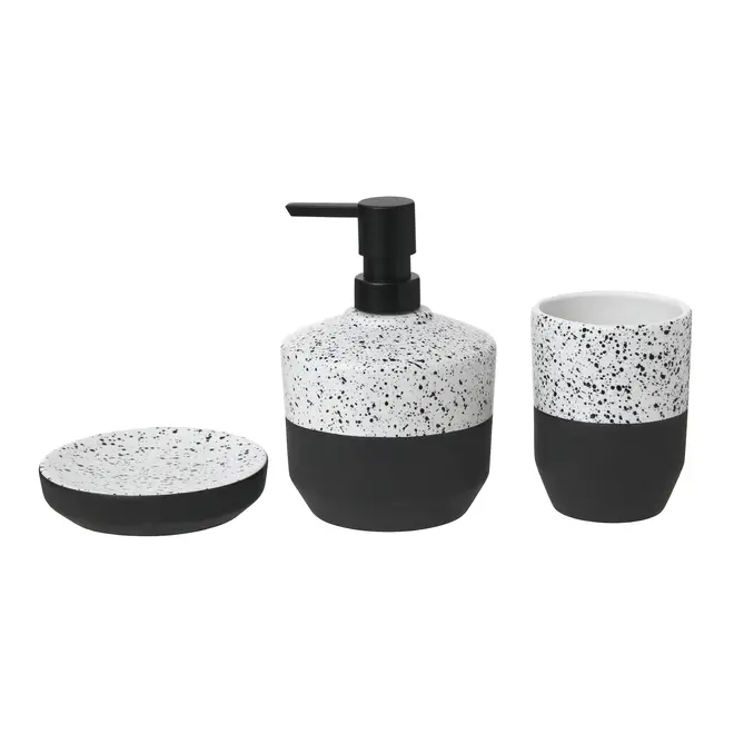 KIT BANCADA 3 PEÇAS DOWA - BRANCO/PRETO - Foto 2