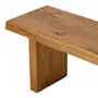 BANCO 4 LUGARES PLANK - AMÊNDOA RÚSTICA - Foto 5