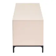 RACK 3 PORTAS/1 GAVETA 1,80 M X 45 CM NASH - AREIA/PRETO - Foto 6
