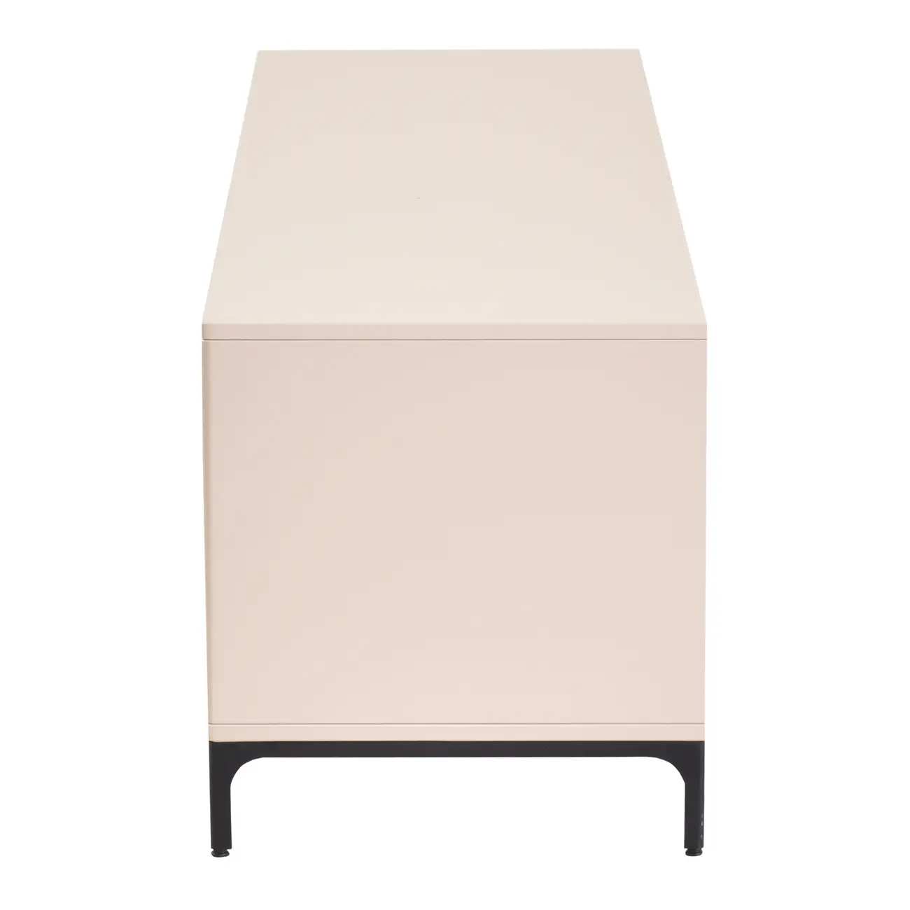 RACK 3 PORTAS/1 GAVETA 1,80 M X 45 CM NASH - AREIA/PRETO - Foto 6