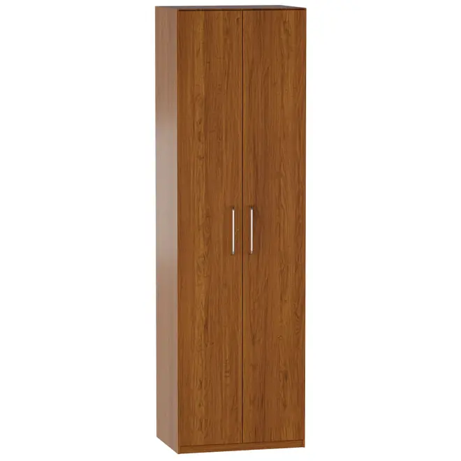 GUARDA-ROUPA 2 PORTAS 5 PRATELEIRAS 35 MAXIMUS - FREIJÓ - Foto 8