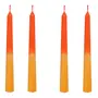 VELA CASTIÇAL CONJUNTO COM 4 PEÇAS VIBES - LARANJA LED/SORBET DE MANGA - Foto 2