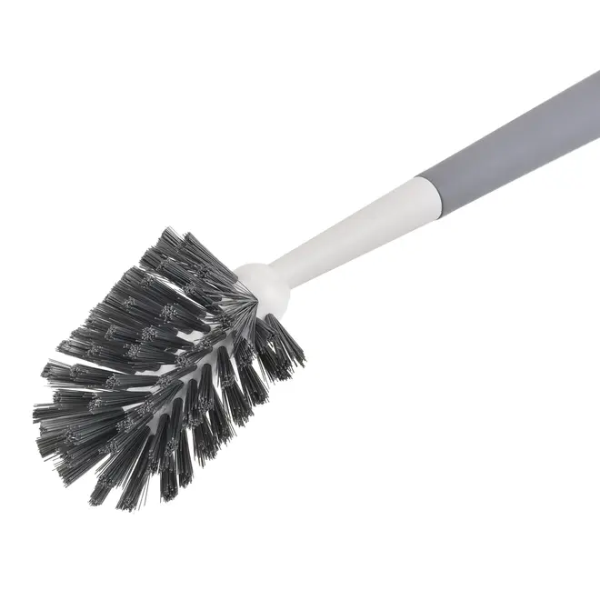ESCOVA DE LIMPEZA COM CABO 32 CM WIPE CLEAN - CINZA/KONKRET - Foto 5