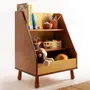 ESTANTE INFANTIL 59 CM X 79 CM SAUÍ - NOZES/ARGILA CRUA - Foto 9
