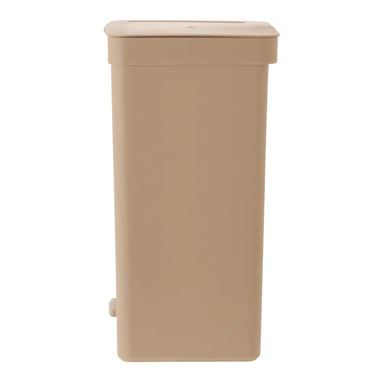 LIXEIRA DUPLA COM PEDAL 30 L TRIUM - CAMELO/CINZA - Foto 4