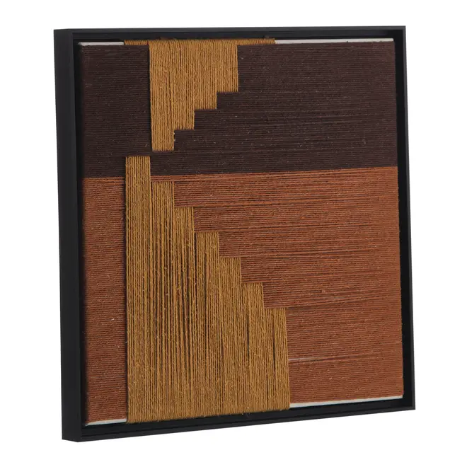 QUADRO 40 CM X 50 CM AMANTIKIR I - PRETO/MULTICOR - Foto 3