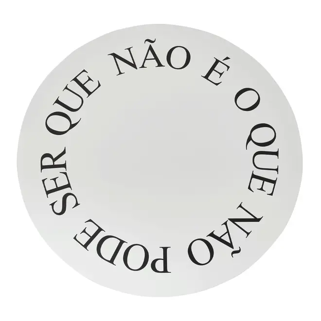 MESA RED 1,35 M C/TAMPO VID TUDO OU TUDO - BRANCO/PRETO - Foto 8