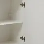 ARMÁRIO DE COZINHA AÉREO 1,20 M 2 PORTAS-BASCULANTE/1 PORTA DE BATER SLEEK - BRANCO/GRANILITE - Foto 11
