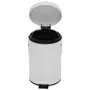 LIXEIRA COM PEDAL 12 L BOULEVARD - BRANCO - Foto 2