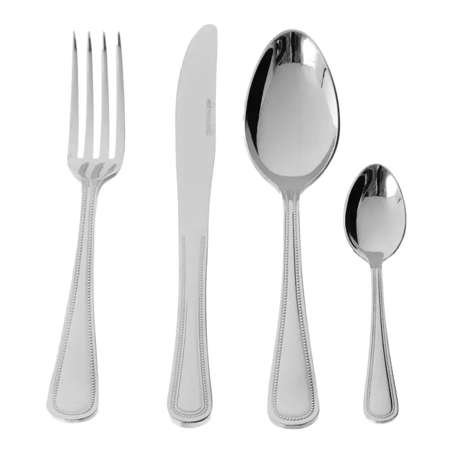 FAQUEIRO 24 PEÇAS PARA 6 PESSOAS KIN BELLA PEARL - INOX - Foto 1
