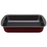 ASSADEIRA FUNDA 33 CM X 24 CM CHILLI - VERMELHO - Foto 1