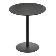 MESA LATERAL REDONDA 42 CM DART REG - PRETO - Foto 1
