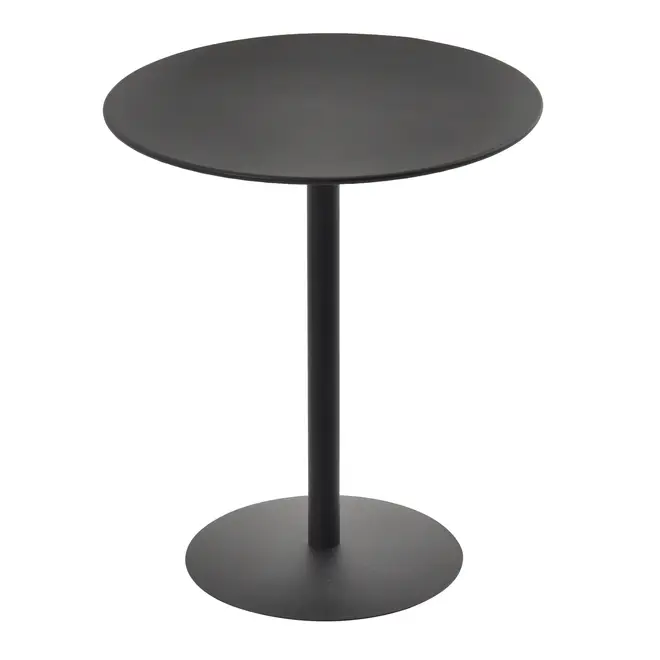 MESA LATERAL REDONDA 42 CM DART REG - PRETO - Foto 1