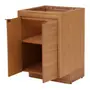 ARMÁRIO DE COZINHA INFERIOR 60 CM COM 2 PORTAS TOARI - MACCHIATO/COBRE - Foto 5