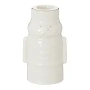 CASTIÇAL SOLDADINHO VILAREJO NOEL 10 CM - CREAM/OURO - Foto 1