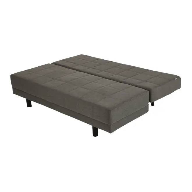 SOFÁ-CAMA 3 LUGARES CLAP - CINZA/PRETO - Foto 10