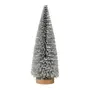 ADORNO ÁRVORE 25 CM VILAREJO NOEL - CIPESTRE/BRANCO - Foto 2