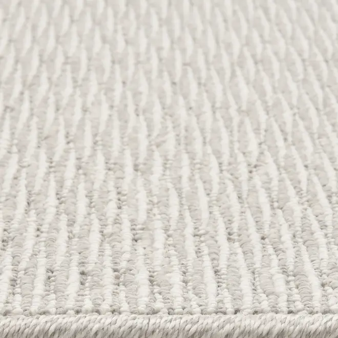 TAPETE 2  M X 2,50 M RELIEF COMF - OFF WHITE/ CINZA - Foto 4