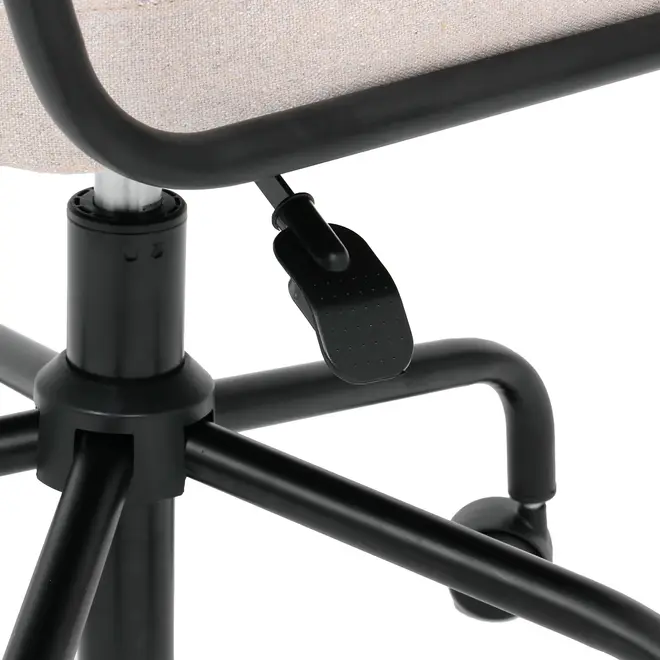 CADEIRA HOME OFFICE CARTE ELBOW - PRETO/CAMELO - Foto 10