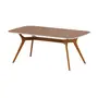 MESA DE JANTAR 1,80 M X 1 M ORGANIC - FREIJÓ/BRANCO - Foto 21