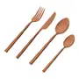 FAQUEIRO 24 PEÇAS PARA 6 PESSOAS TAQUARA STEEL LUXY - COBRE - Foto 2