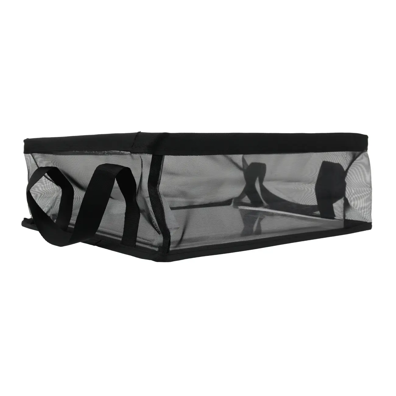 CESTO ORGANIZADOR 13 CM X 38 CM X 26 CM BREEZY - PRETO - Foto 3