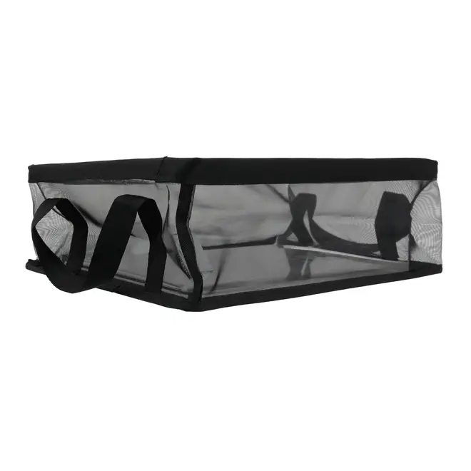 CESTO ORGANIZADOR 13 CM X 38 CM X 26 CM BREEZY - PRETO - Foto 3