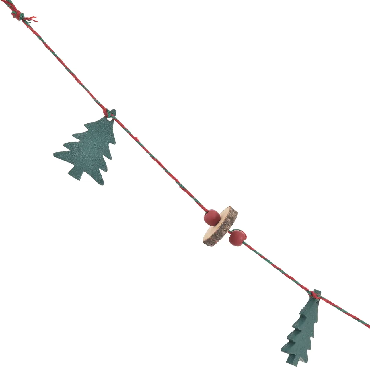 PINGENTE DECORATIVO 1,20 M HOHO HOME - VERMELHO HINDU/ENGLISH GREEN - Foto 2
