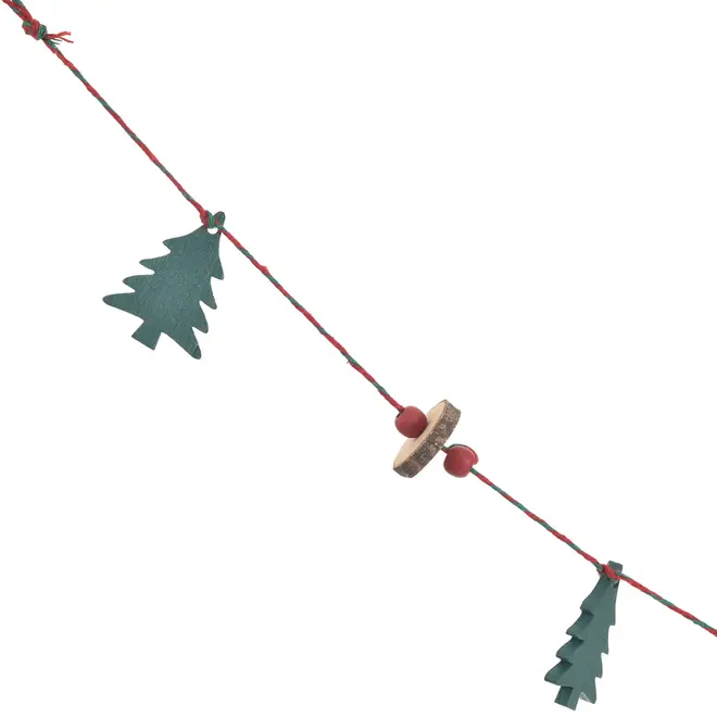 PINGENTE DECORATIVO 1,20 M HOHO HOME - VERMELHO HINDU/ENGLISH GREEN - Foto 2