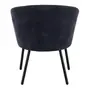POLTRONA FLAPPER - PRETO/GALAXY BLUE - Foto 5