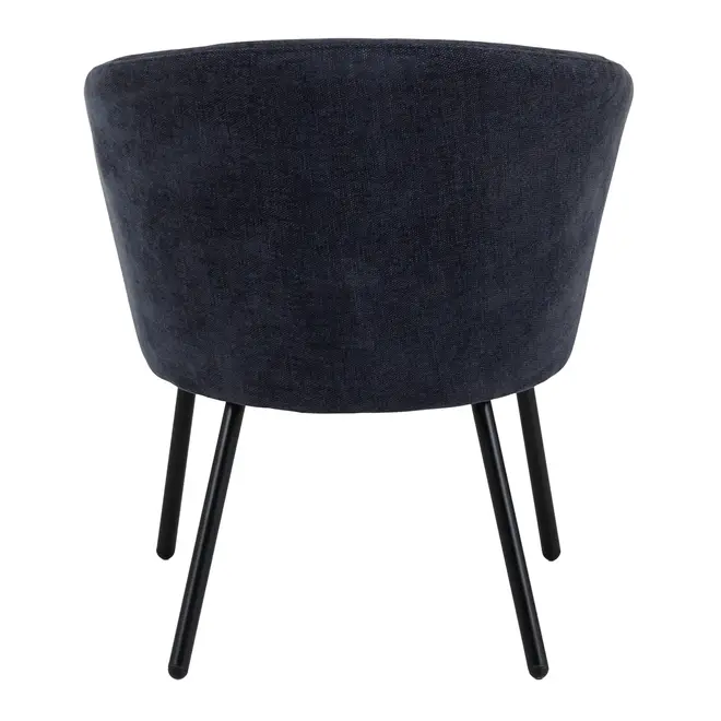 POLTRONA FLAPPER - PRETO/GALAXY BLUE - Foto 5