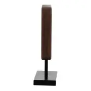 ADORNO MESA 30 CM IPANEMA - NOZES/PRETO - Foto 3