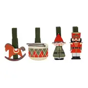 KIT COM 8 PRENDEDORES SANTA ROCKS - MUSGO/MULTICOR - Foto 2