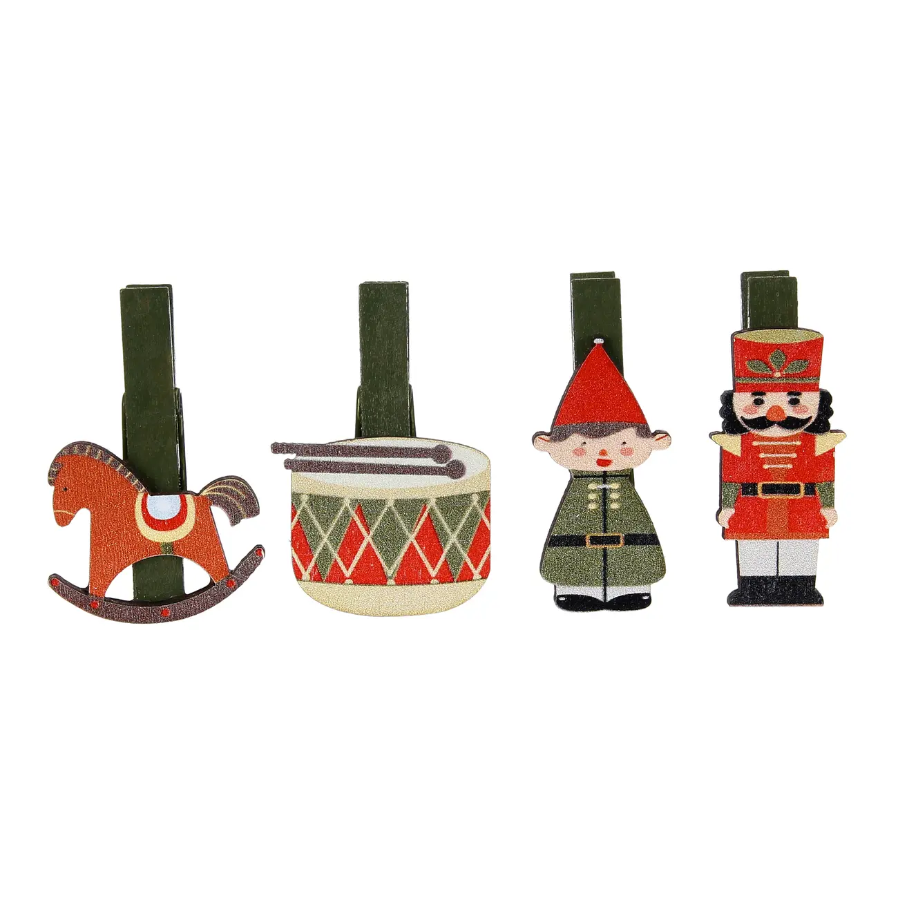 KIT COM 8 PRENDEDORES SANTA ROCKS - MUSGO/MULTICOR - Foto 2