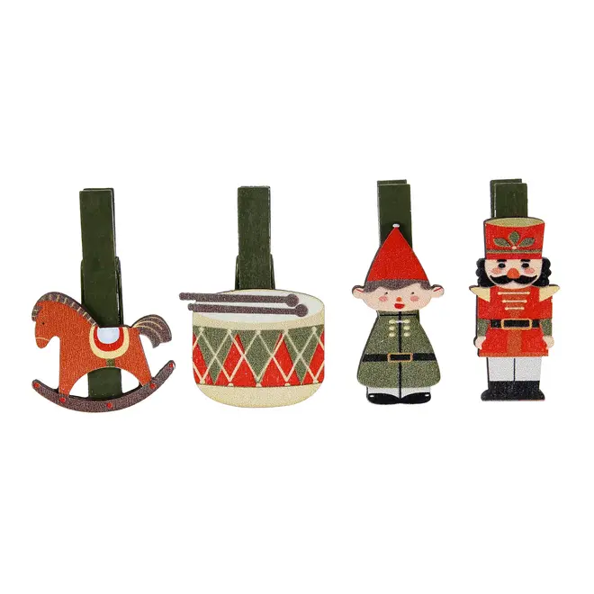 KIT COM 8 PRENDEDORES SANTA ROCKS - MUSGO/MULTICOR - Foto 2